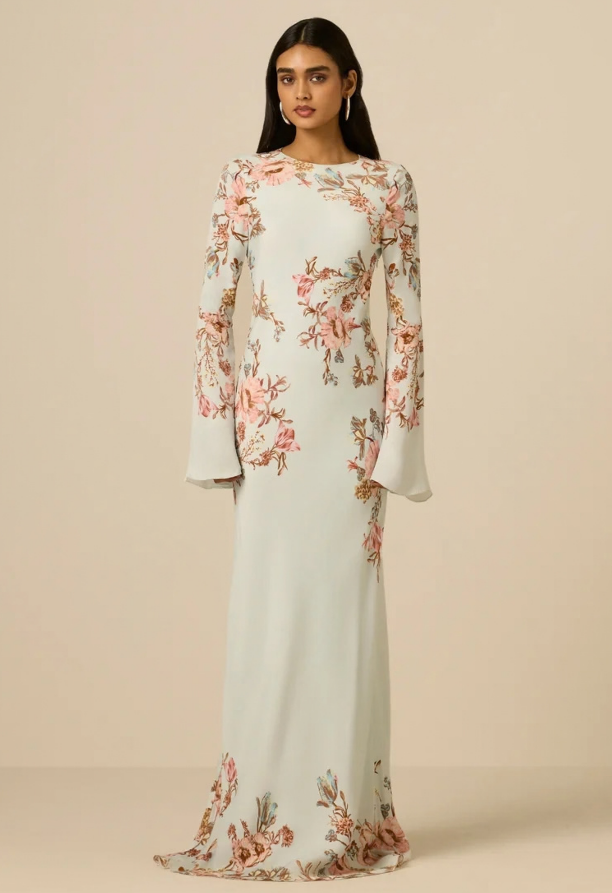 Ezra Tie-Back Maxi Dress
