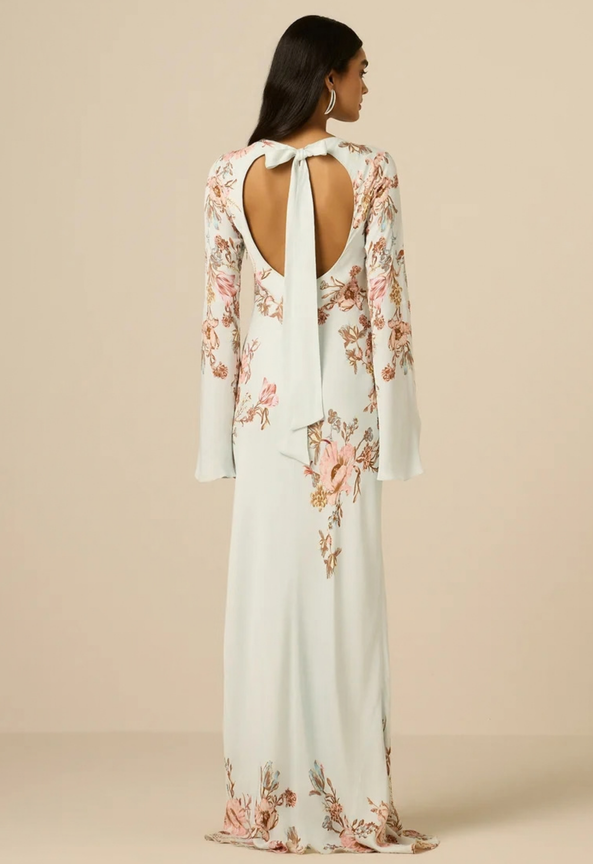 Ezra Tie-Back Maxi Dress