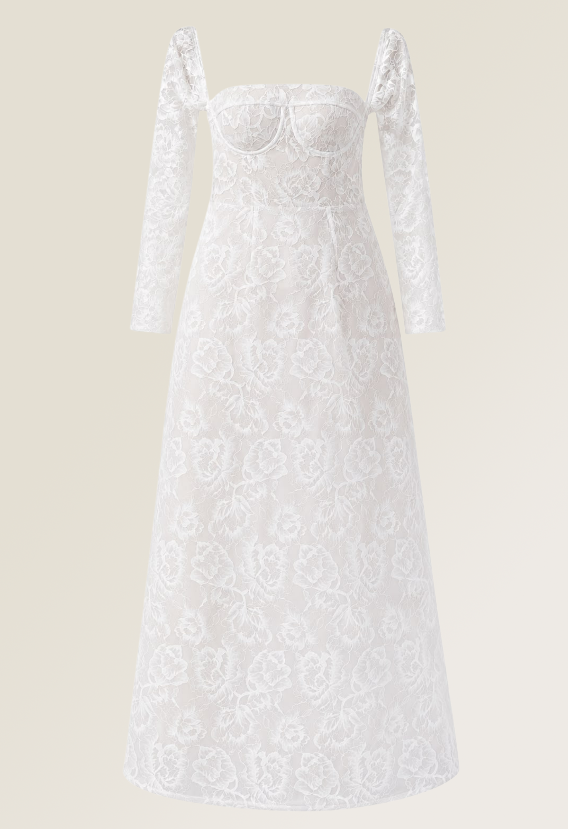 Eternal Bloom Lace Gown