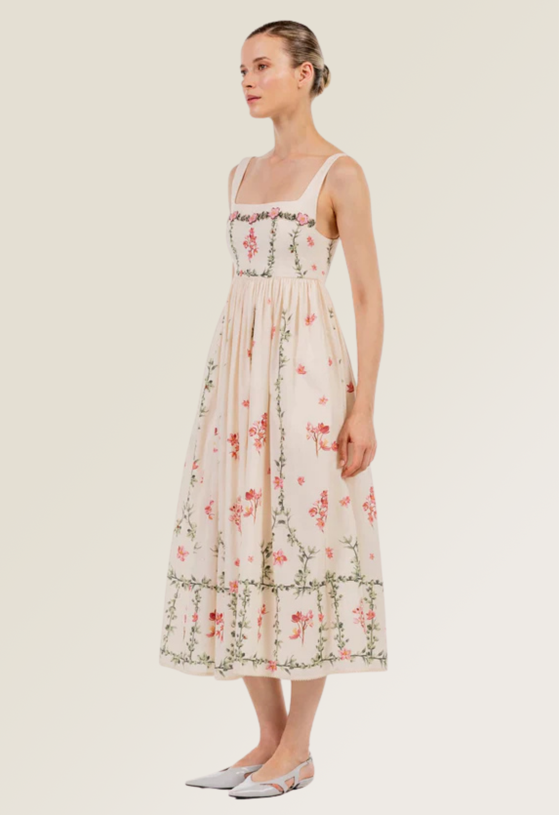 Barbara Cauca Midi Dress