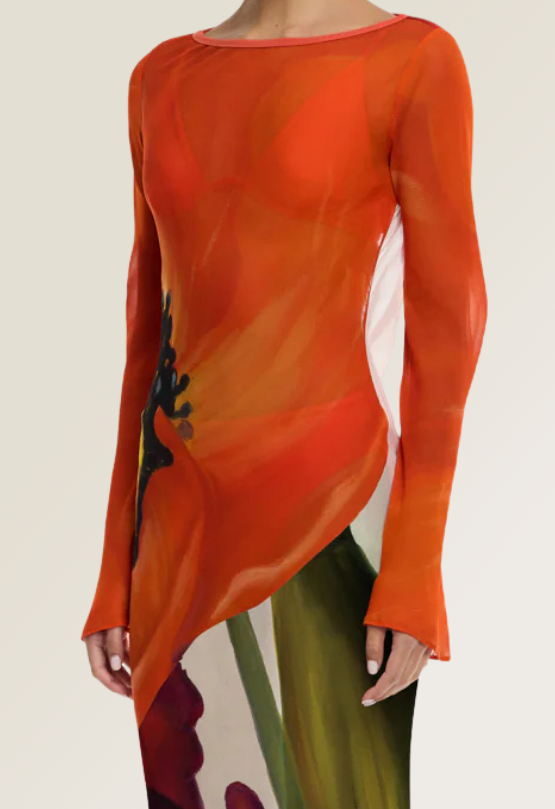 August Long Sleeve Maxi Dress