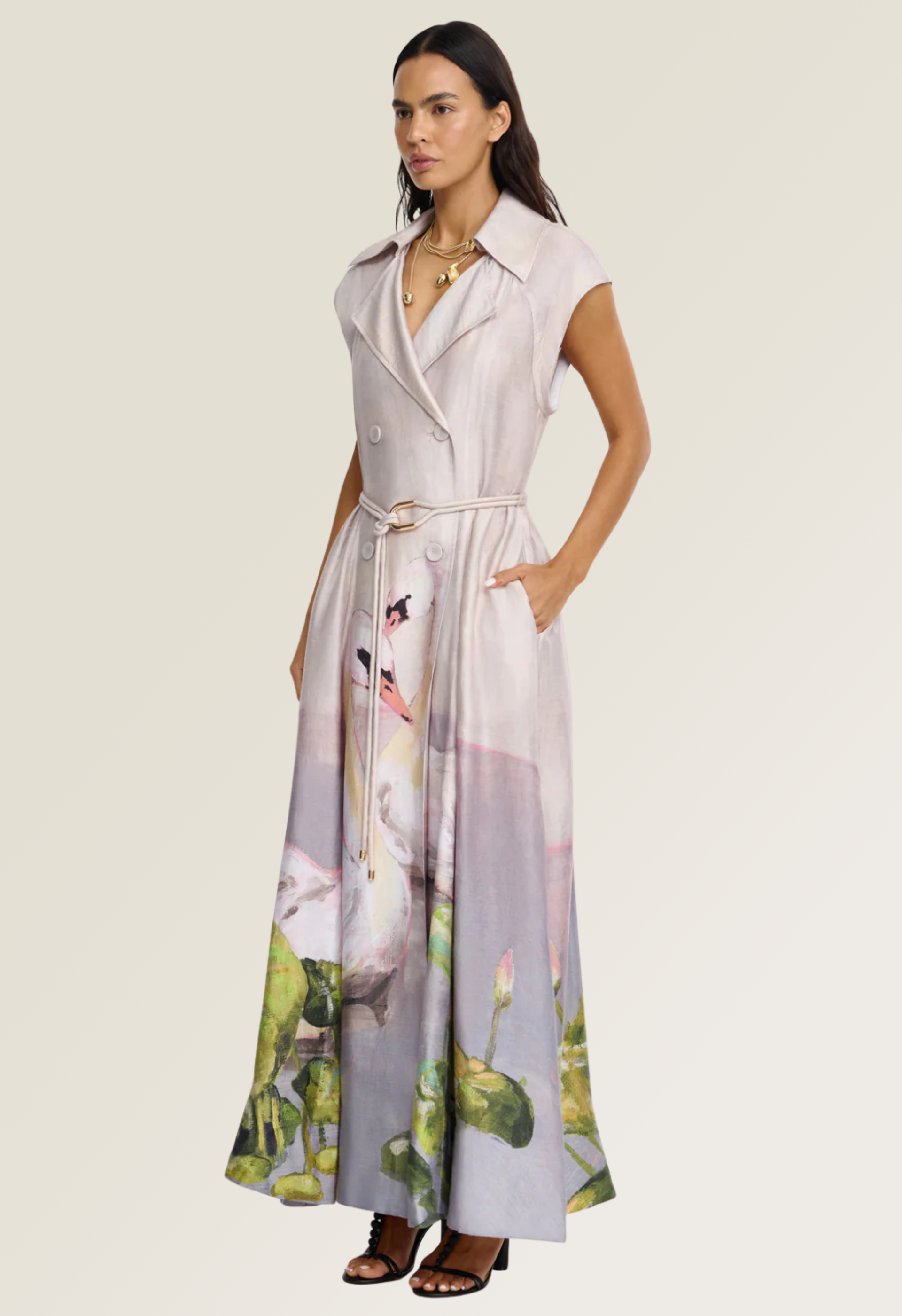 Evandale Tailored Maxi Dress