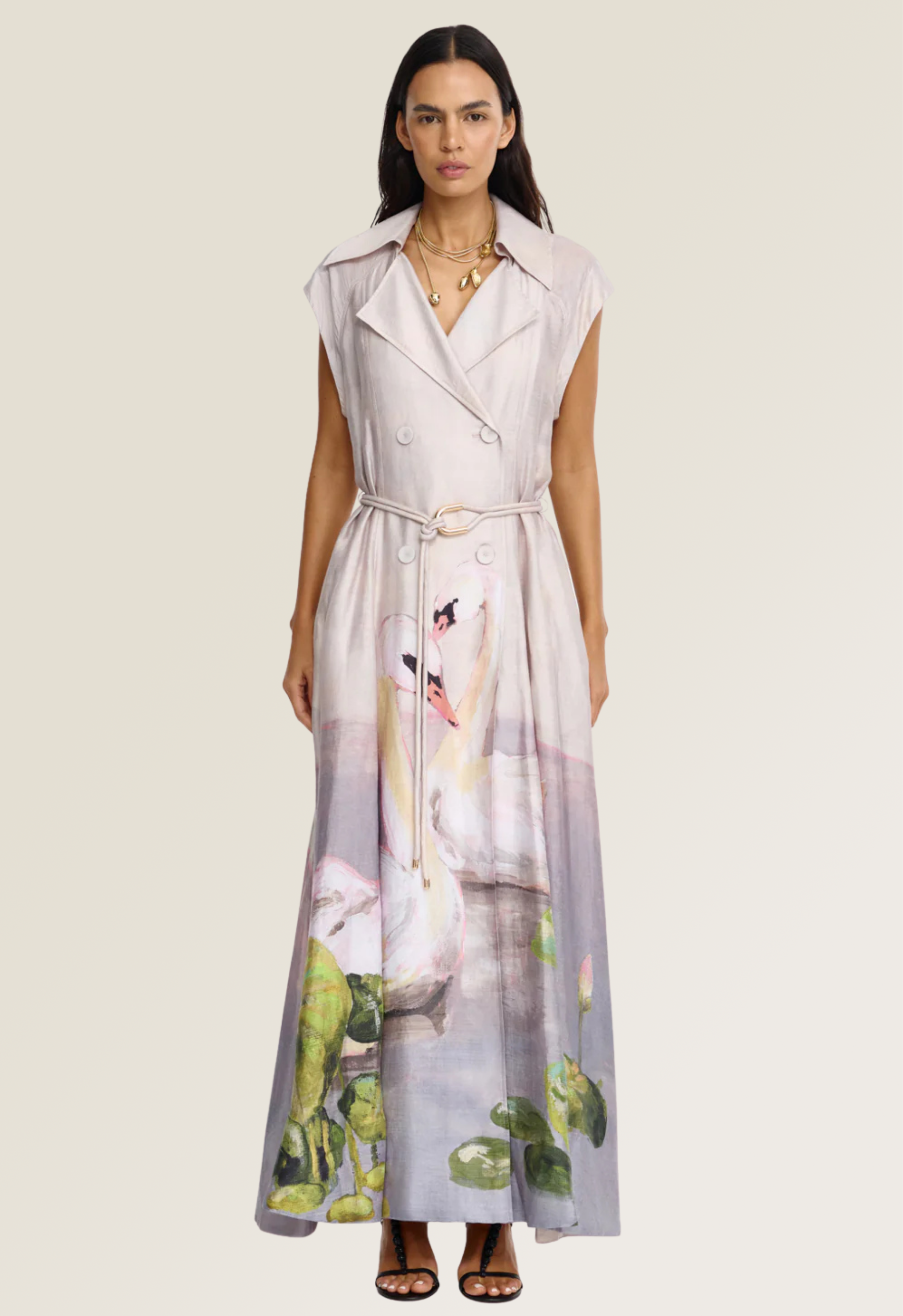 Evandale Tailored Maxi Dress