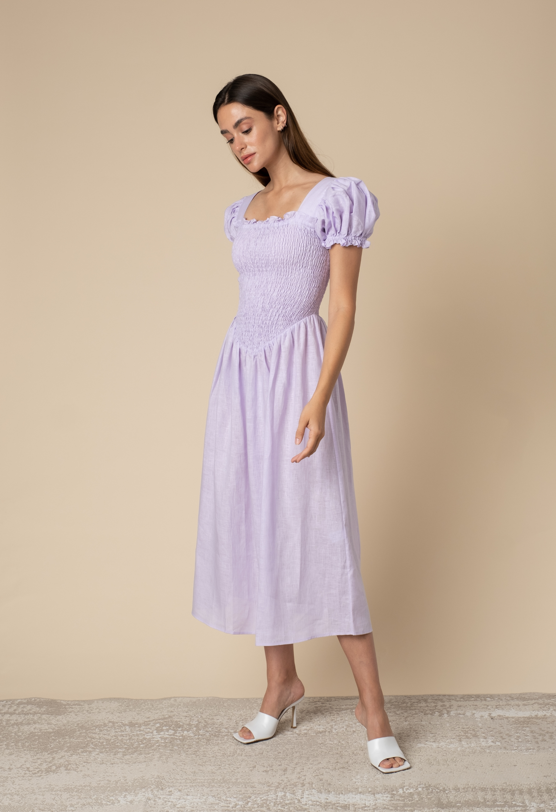 Belle Dress in Lavender