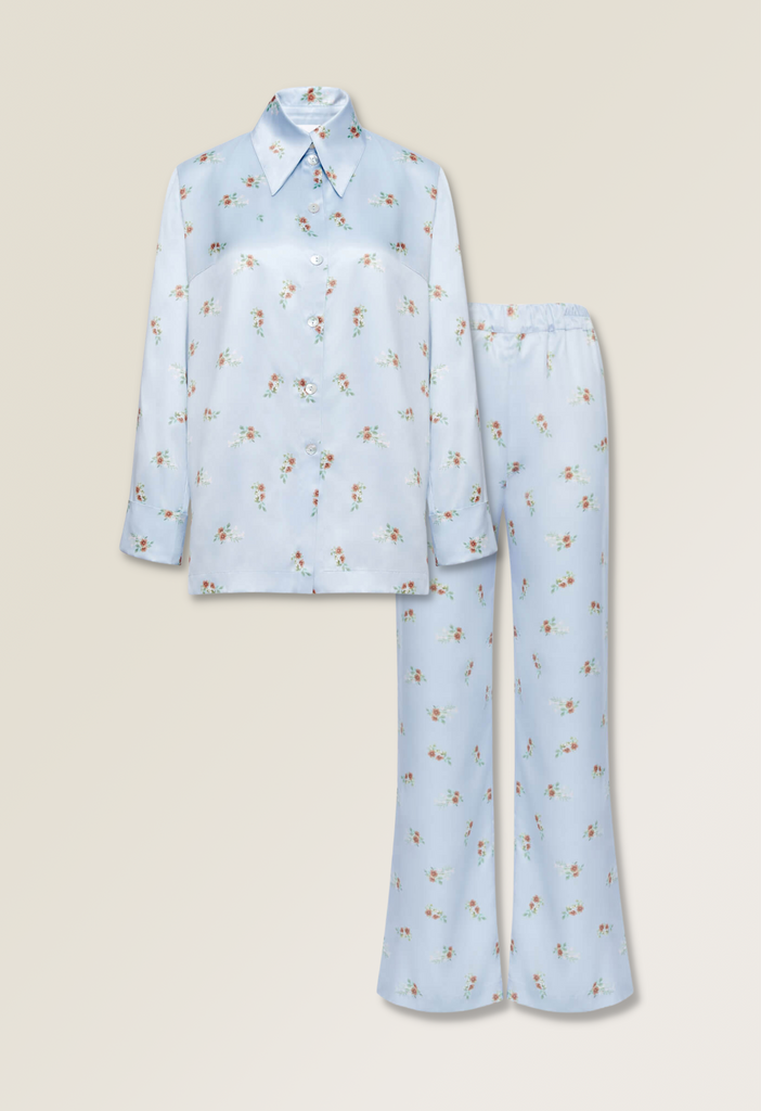 Blue Blossom pajama set